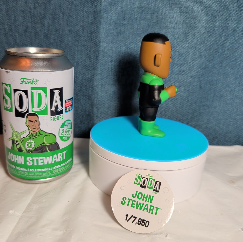 Funko Soda Green Lantern John Stewart Vinyl Figure NYCC 2022