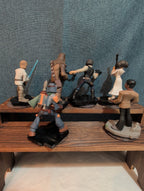 Disney Infinity 3.0 Star Wars 6 Figure Lot Luke Han Leia PVC Loose
