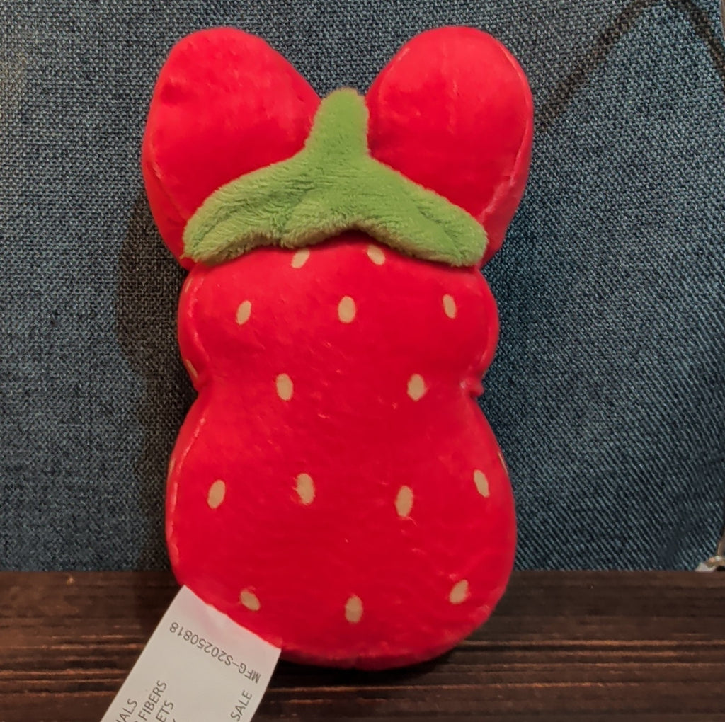 Peeps Bunny Plush Lot 4 Strawberry Tie-Dye Purple Yellow 2014