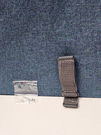 Fitbit Versa 1 / 2 / Lite Watch Band | Stretchy Elastic Nylon Strap | Dark Grey