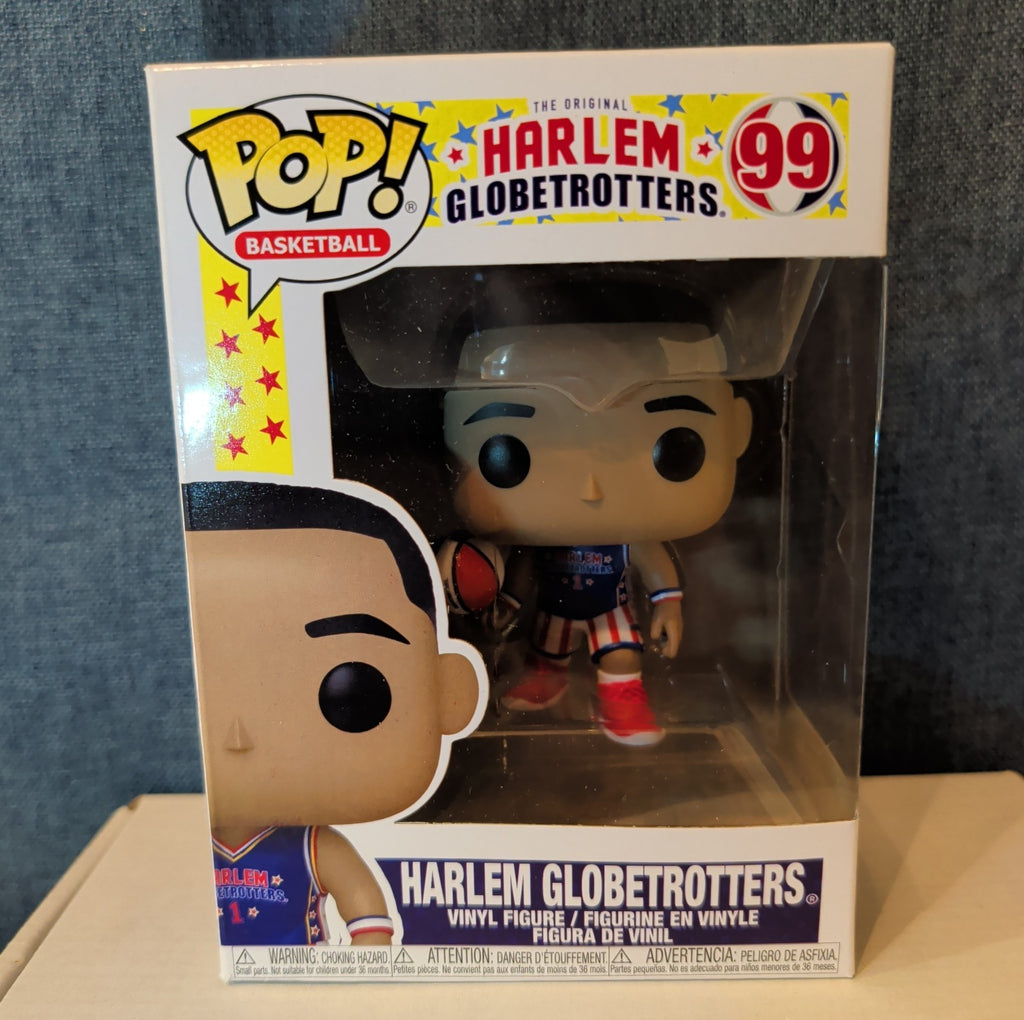 Funko Pop 99 Harlem Globetrotters Basketball Vinyl NIB  with Protector