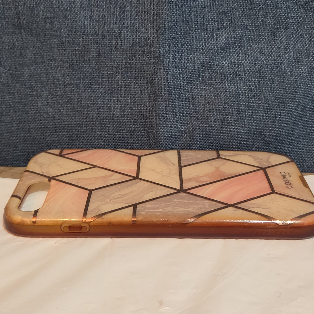 i-Blason Cosmo iPhone 7 Plus 8 Plus Case Pink Marble Rose Gold
