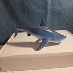 Fun Express Rubber Shark Toy Figure IN1963 Blue Gills Marine Life