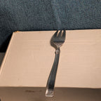 Set of 4 Hampton Silversmiths PORTFOLIO Glossy Salad Forks | 18/0 Stainless 208