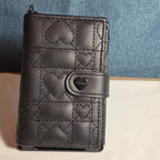 Betsey Johnson Luv Betsey Heart Quilted Wallet Y2K Goth
