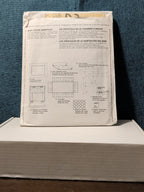 McCall's M4328 Nursery Decor Pattern 2003 Crib Quilt Bumper Skirt Stacker UNCUT