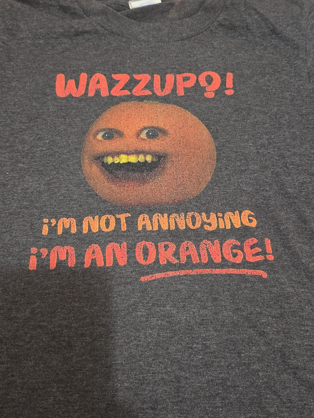 Port & Company Annoying Orange Meme Graphic T-Shirt