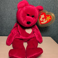 Valentina Ty Beanie Baby 1998 Retired Valentine Bear with Tag Protector Vintage