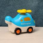 VTech Go! Go! Smart Wheels HELICOPTER | Light Blue & Yellow | Tested Works!