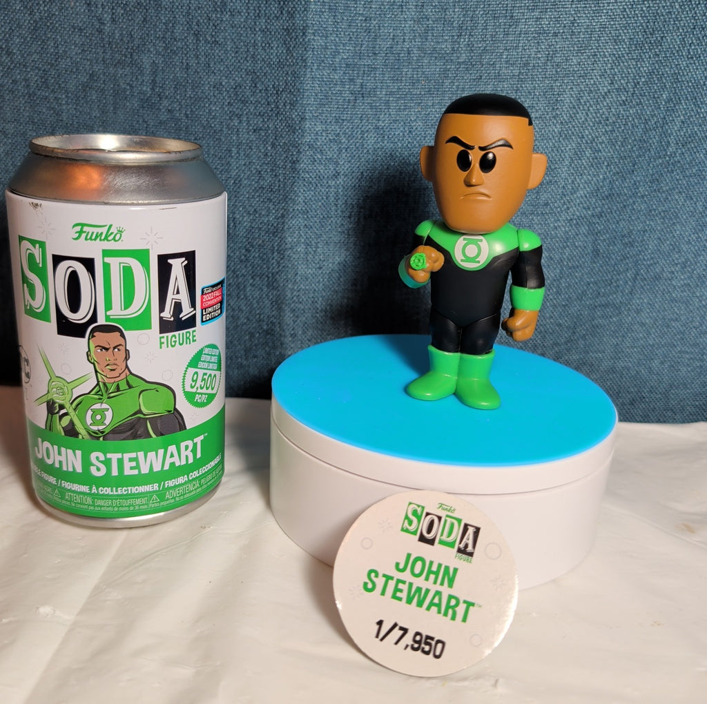 Funko Soda Green Lantern John Stewart Vinyl Figure NYCC 2022
