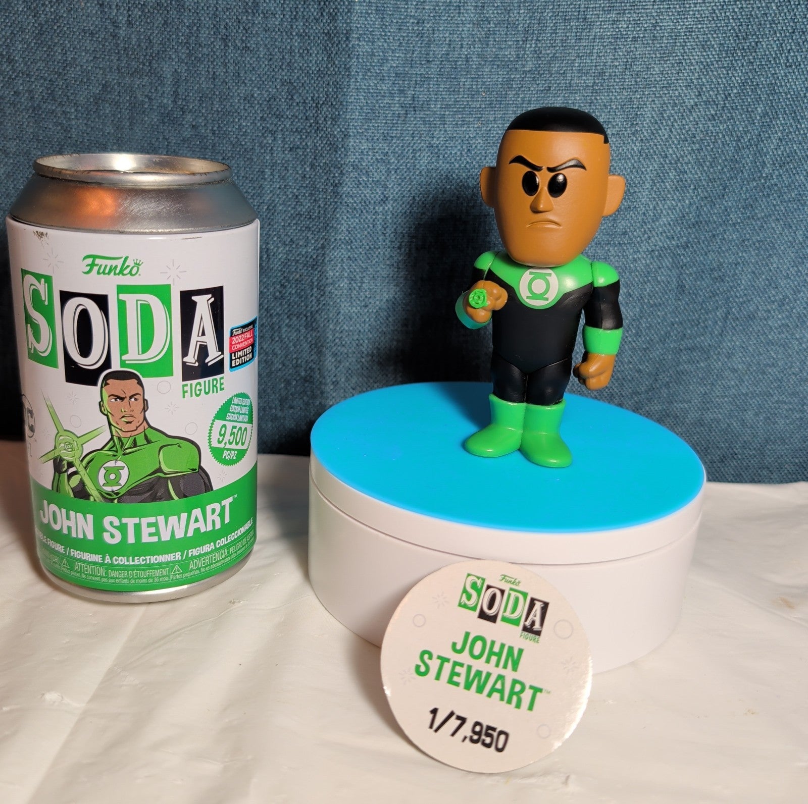 Funko Soda Green Lantern John Stewart Vinyl Figure NYCC 2022
