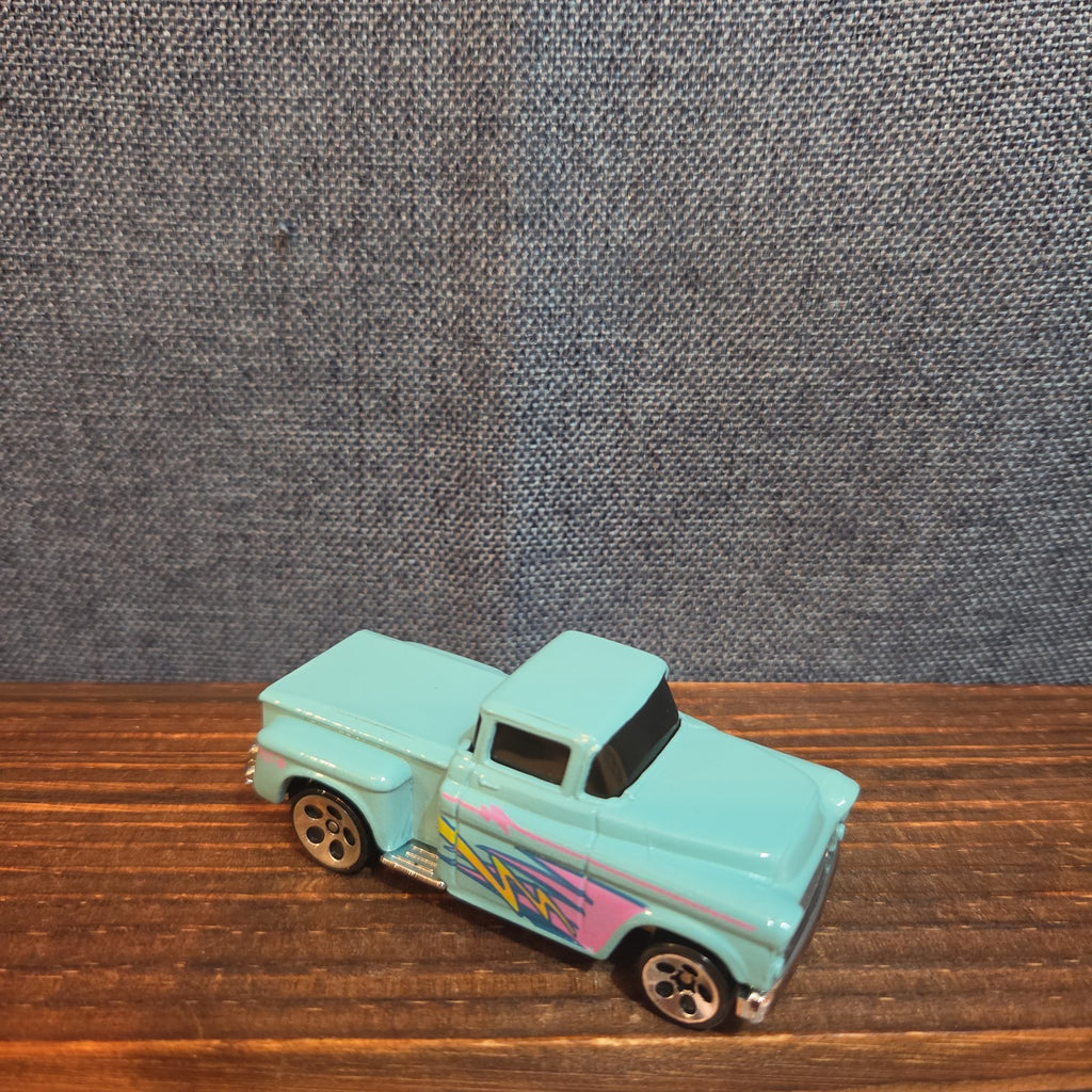 Hot Wheels Flashsider 1956 Chevy Teal Diecast 90s