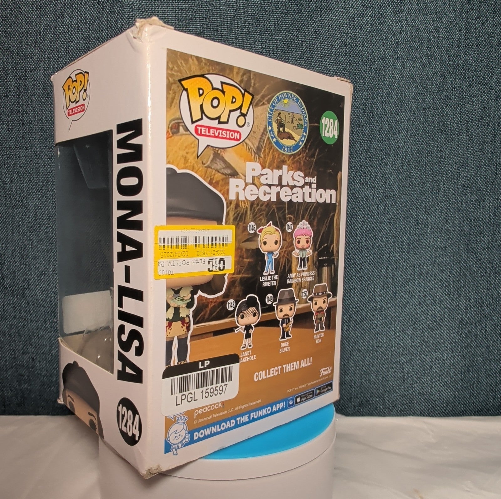 Funko Pop Parks & Rec Mona-Lisa #1284 NYCC 2022 Exclusive in Box with Protector