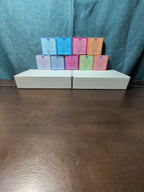 Set of 14 Peppa Pig Mini Board Books | Little Library Puzzle Backs | Travel Size