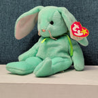 Ty Beanie Baby HIPPITY the Bunny | Retired 1997/1998 | 5th Gen Tag Mint Green