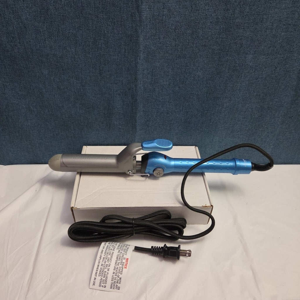 BaBylissPRO Nano Titanium 1.25" Curling Iron BNT125S New Open Box Professional