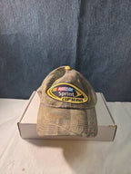 NASCAR Sprint Cup Series Camo Hat Yellow Underbill Adjustable Racing Cap Vintage
