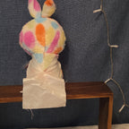 Ty Beanie Boos Bloomy Pastel Bunny Plush 6" Glitter Eyes Easter Bunny