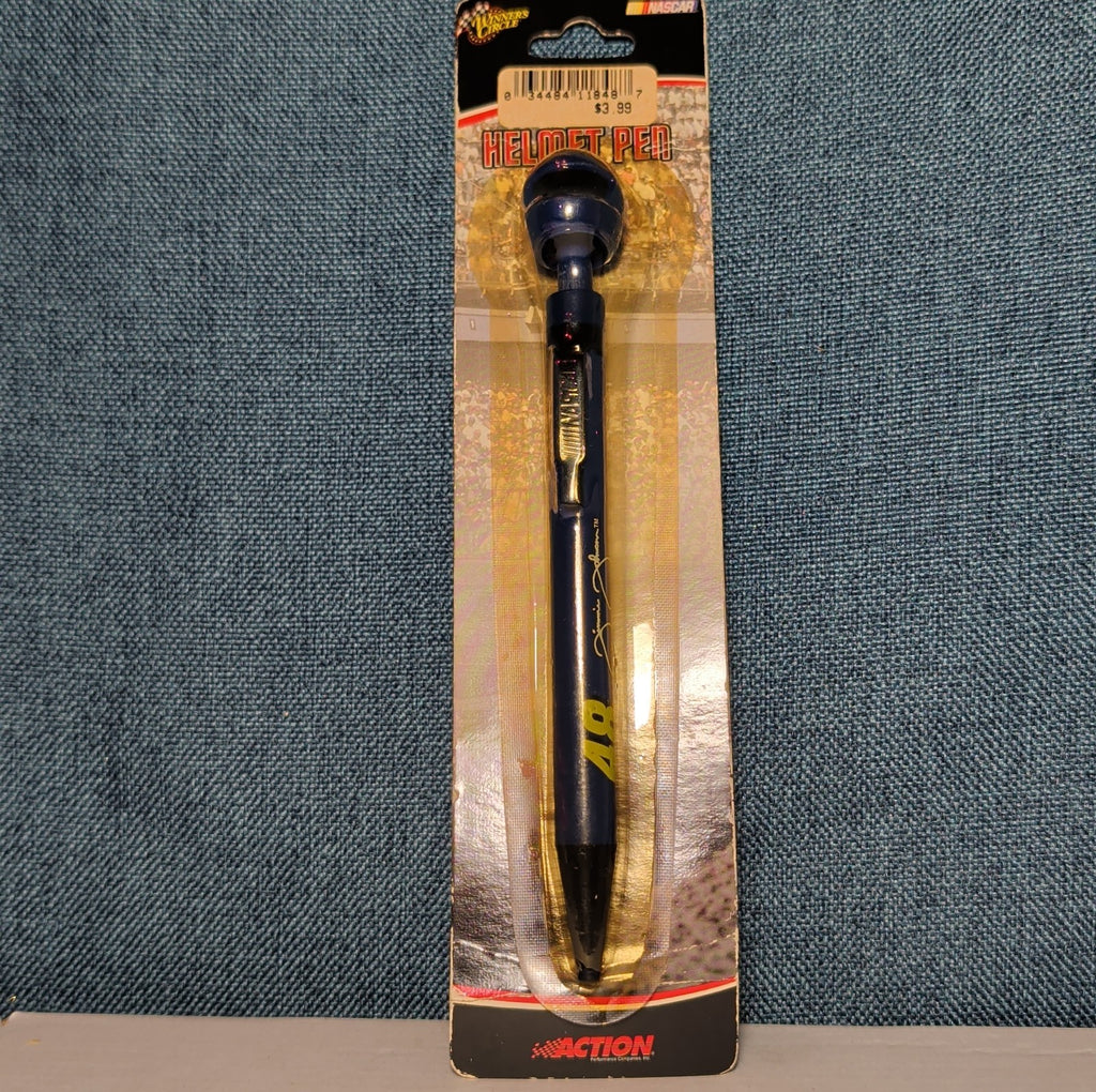 NASCAR Jimmie Johnson 48 Ornament & Helmet Pen 2007 Trevco