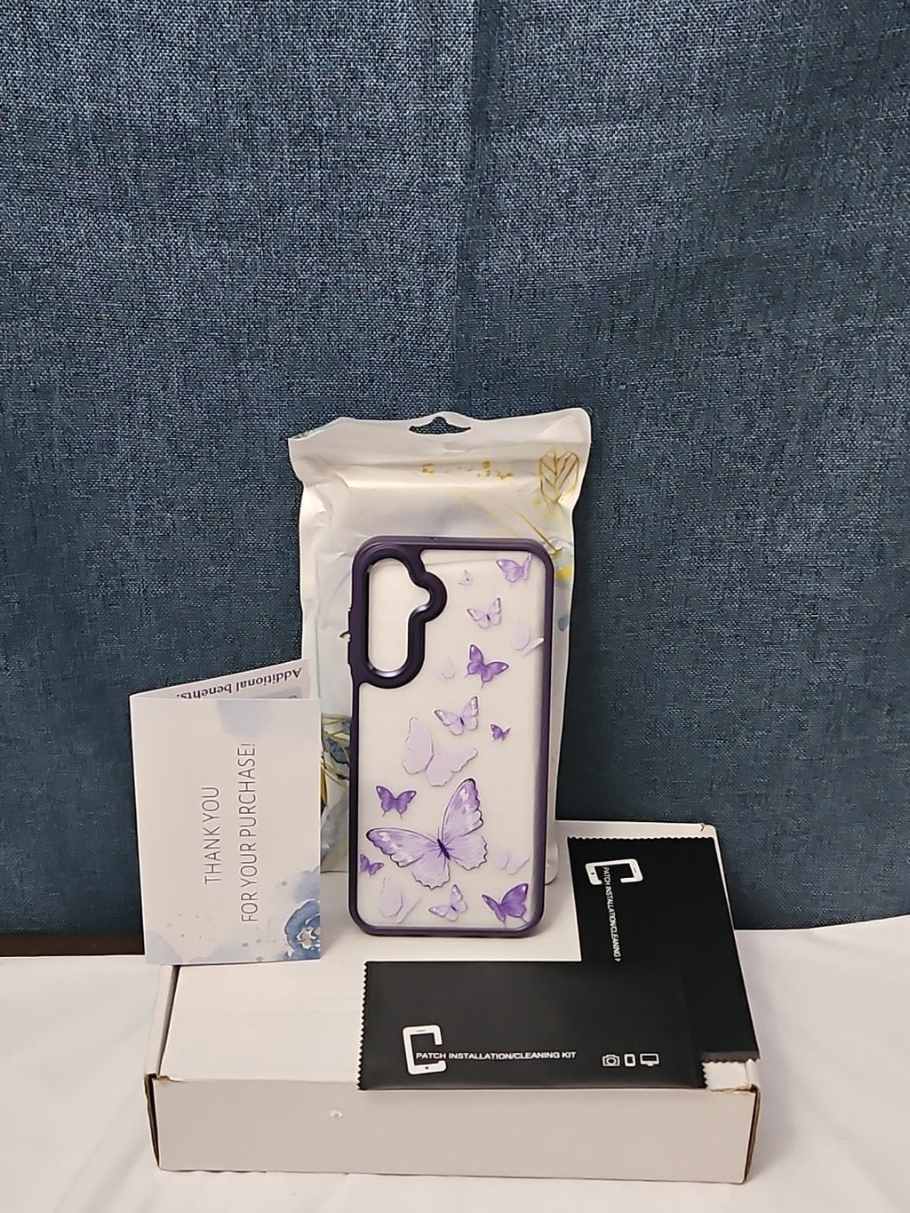 NEW DagoRoo for Samsung Galaxy S25 5G Case | Purple Butterfly Kit