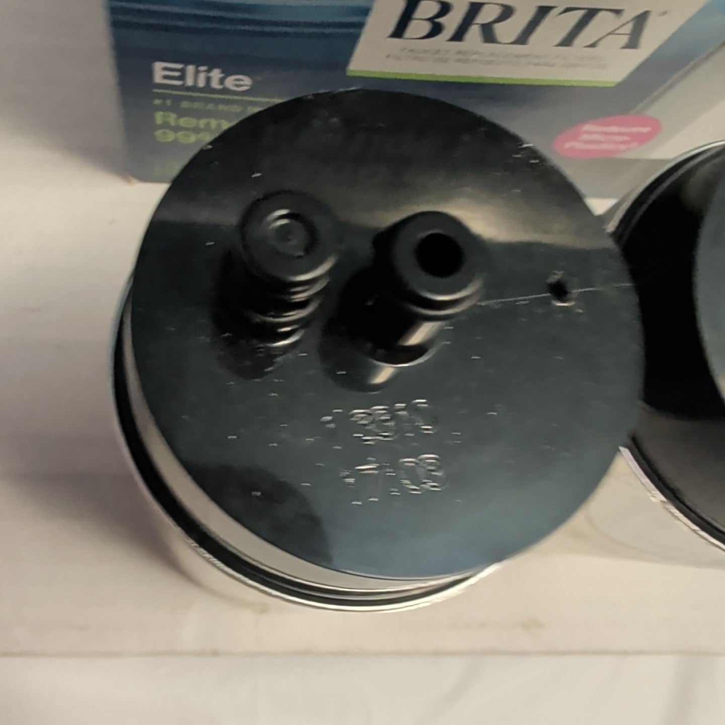 Brita Faucet Elite Chrome Replacement Filter 2-Pack Removes 99% Lead New FR-200
