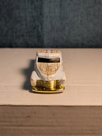 Hot Wheels La Troca | 2021 HW Art Cars White & Gold Lowrider Truck | Loose