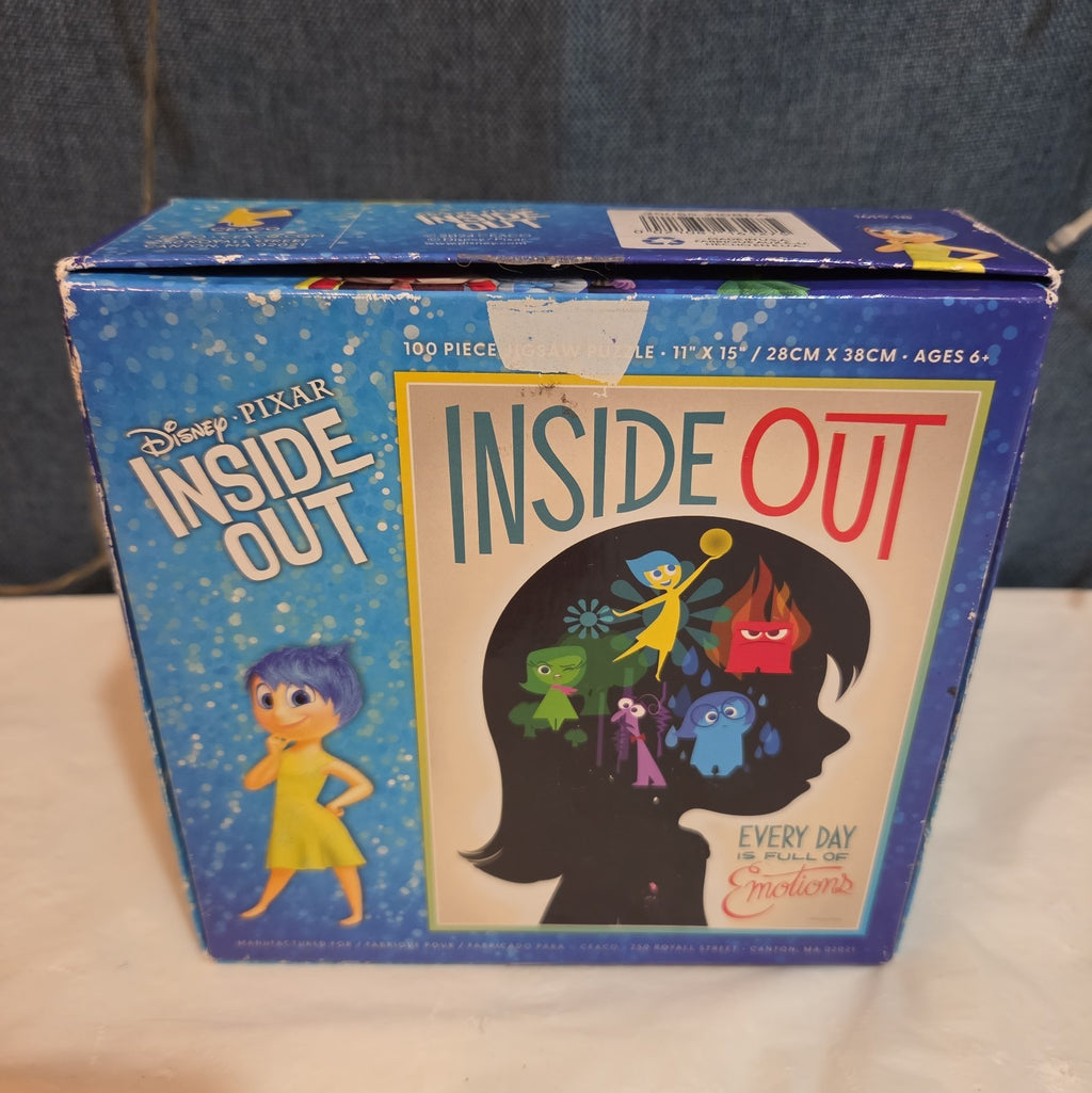 Disney Pixar Inside Out 100 Piece Jigsaw Puzzle Complete Family