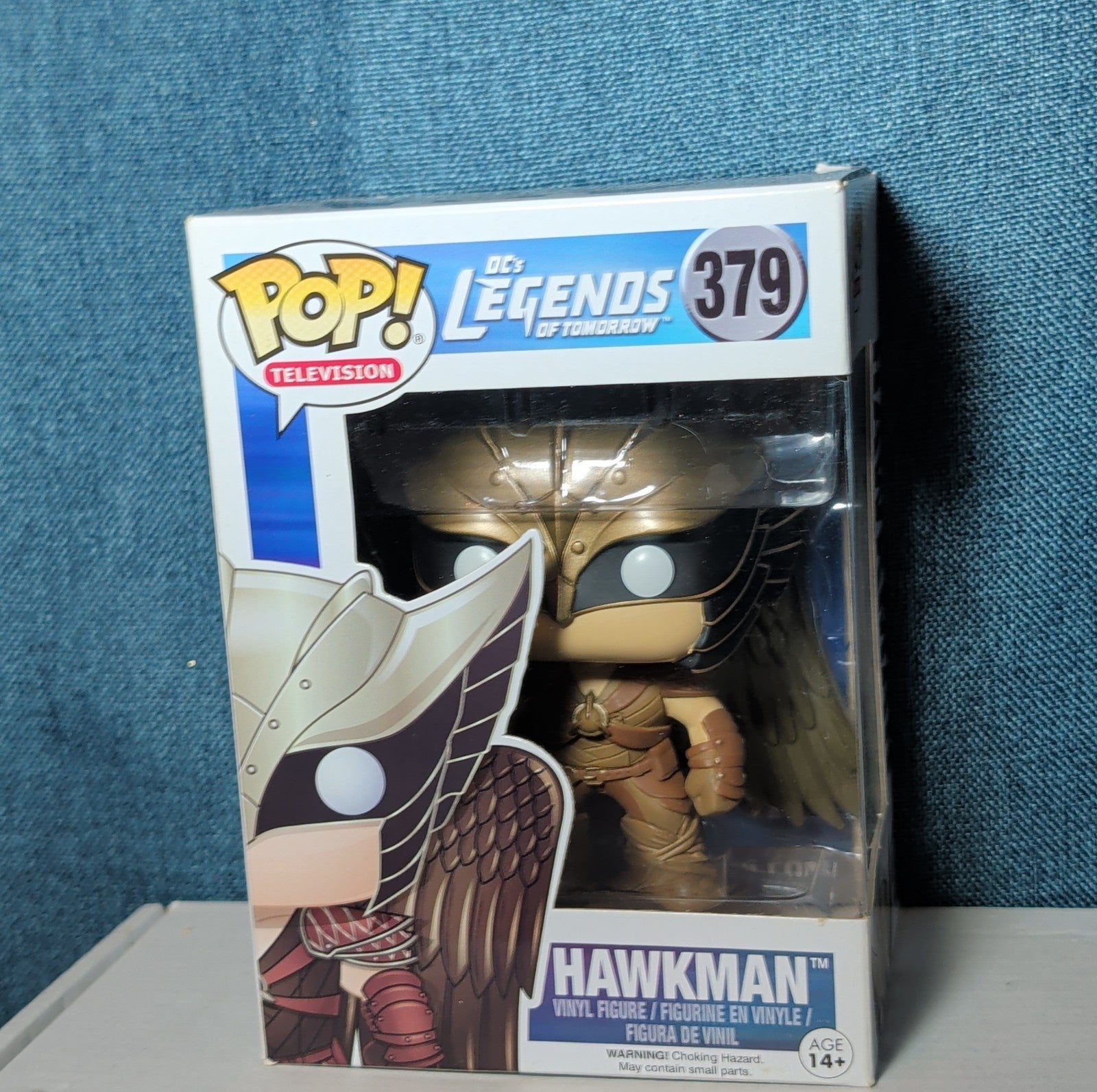 Funko Pop Hawkman 379 DC's Legends Of Tomorrow Vinyl Figure NIB with Protector
