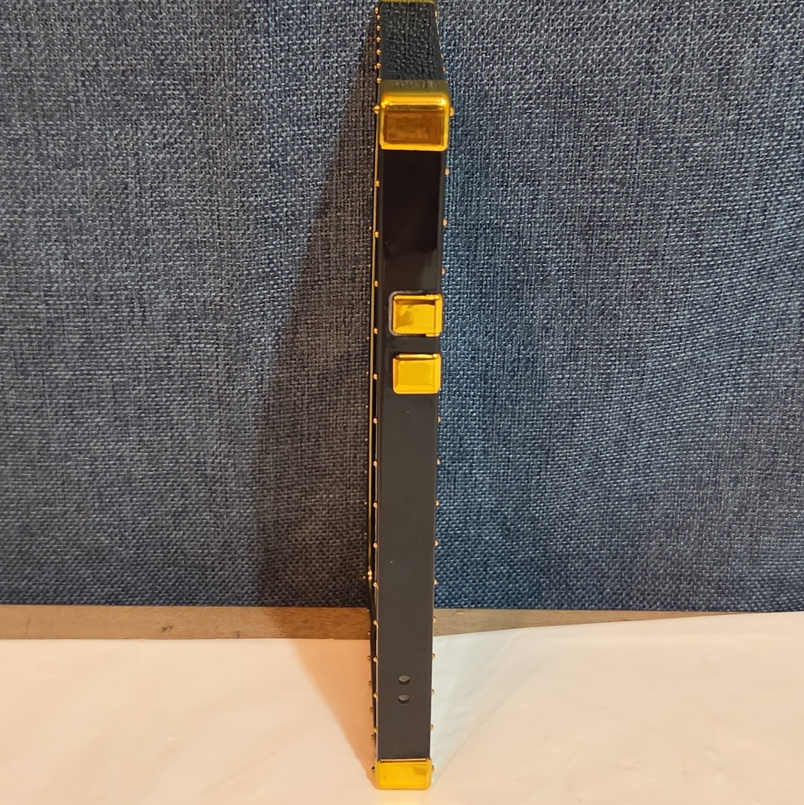 Boutique Samsung Galaxy Queen Crown Gold Square Case Shockproof