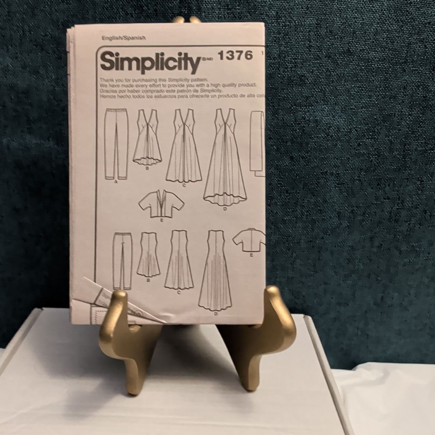 Simplicity 1376 Sewing Pattern Wardrobe Dress Pants Jacket Tunic 10-18 UNCUT