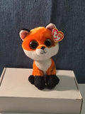 Ty Beanie Boos Meadow the Fox 6" Plush Stuffed Animal Toy