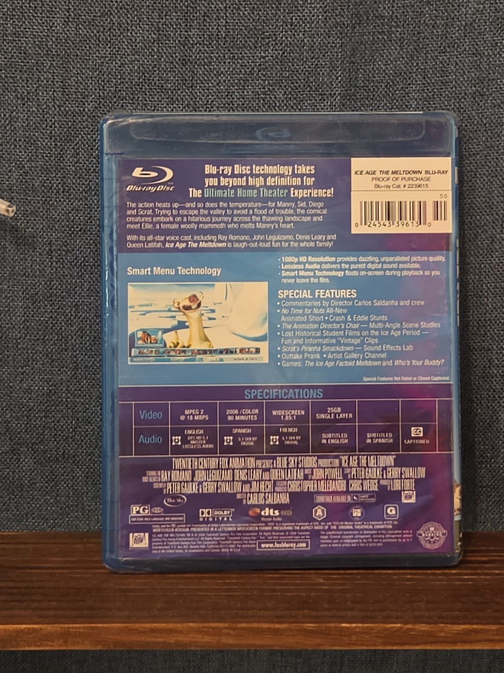 20th Century Fox Ice Age The Meltdown Blu-Ray Widescreen 2006