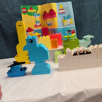 LEGO DUPLO 10909 Heart Box 80 Pieces Toddler Building Toy 2020 Retired Complete