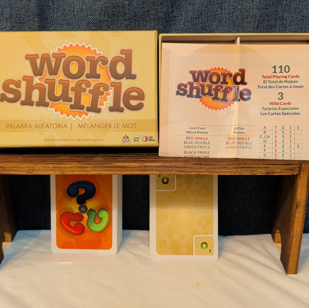 Breaking Games Word Shuffle Card Game 2016 Complete 852468006083