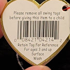 Ty Beanie Baby Luke the Black Labrador Retired 1999 WMT Holographic Tag Vintage