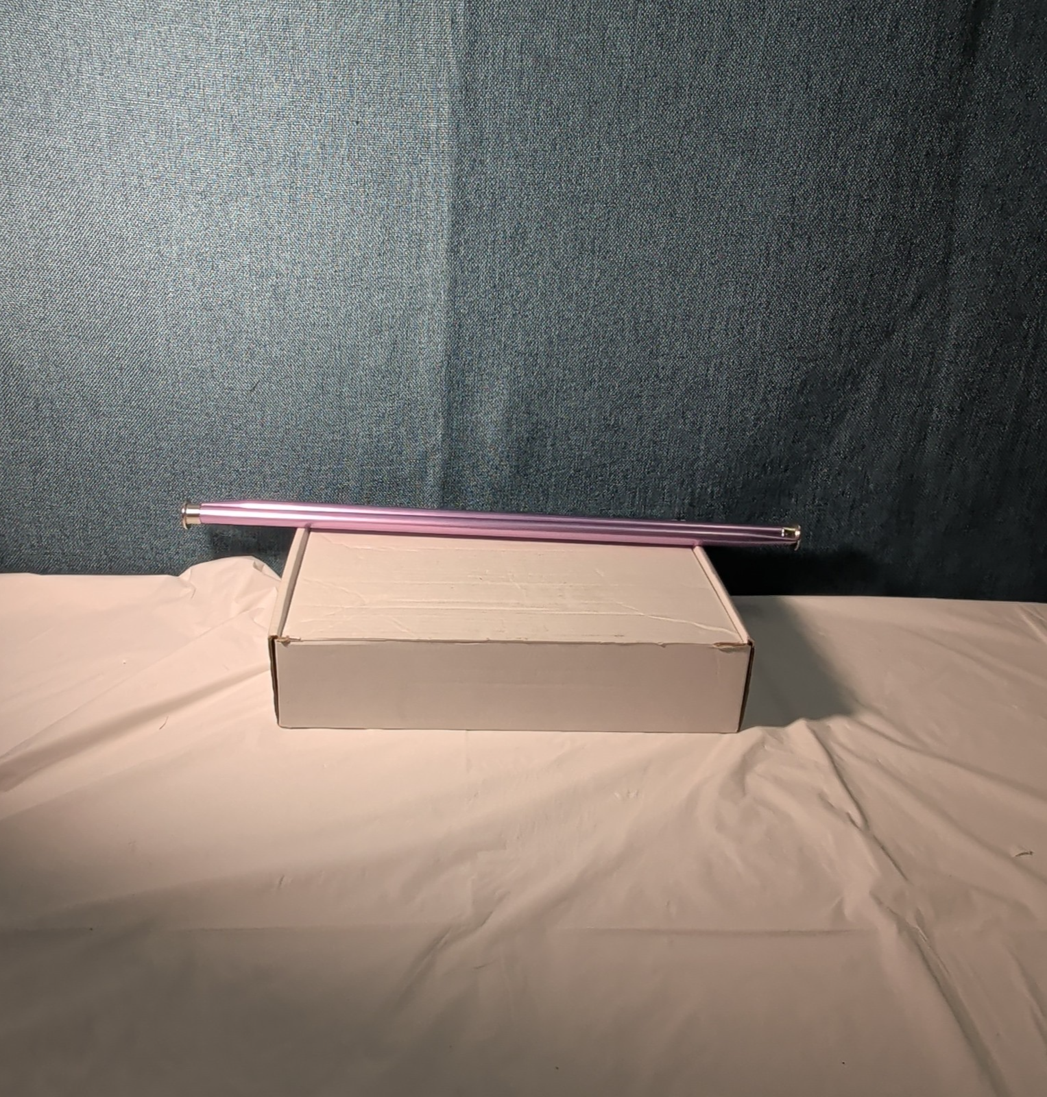 Boye Size 5 Aluminum Knitting Needles 14 Inch Straight Pair Purple Vintage 6328