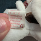 Ty Beanie Baby Butch Bull Terrier Dog 1999 Retired Plush TAG CREASE Clean 4227
