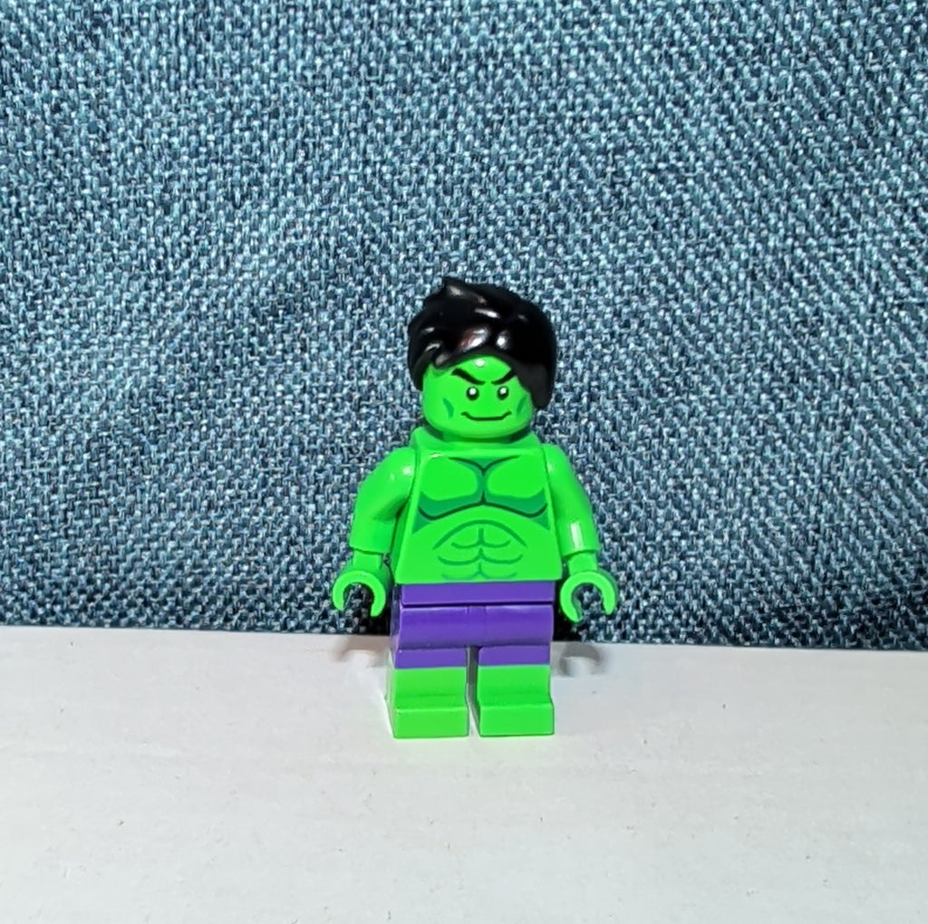 LEGO Hulk Minifigure sh711 Spidey Amazing Friends Marvel Purple Pants Loose
