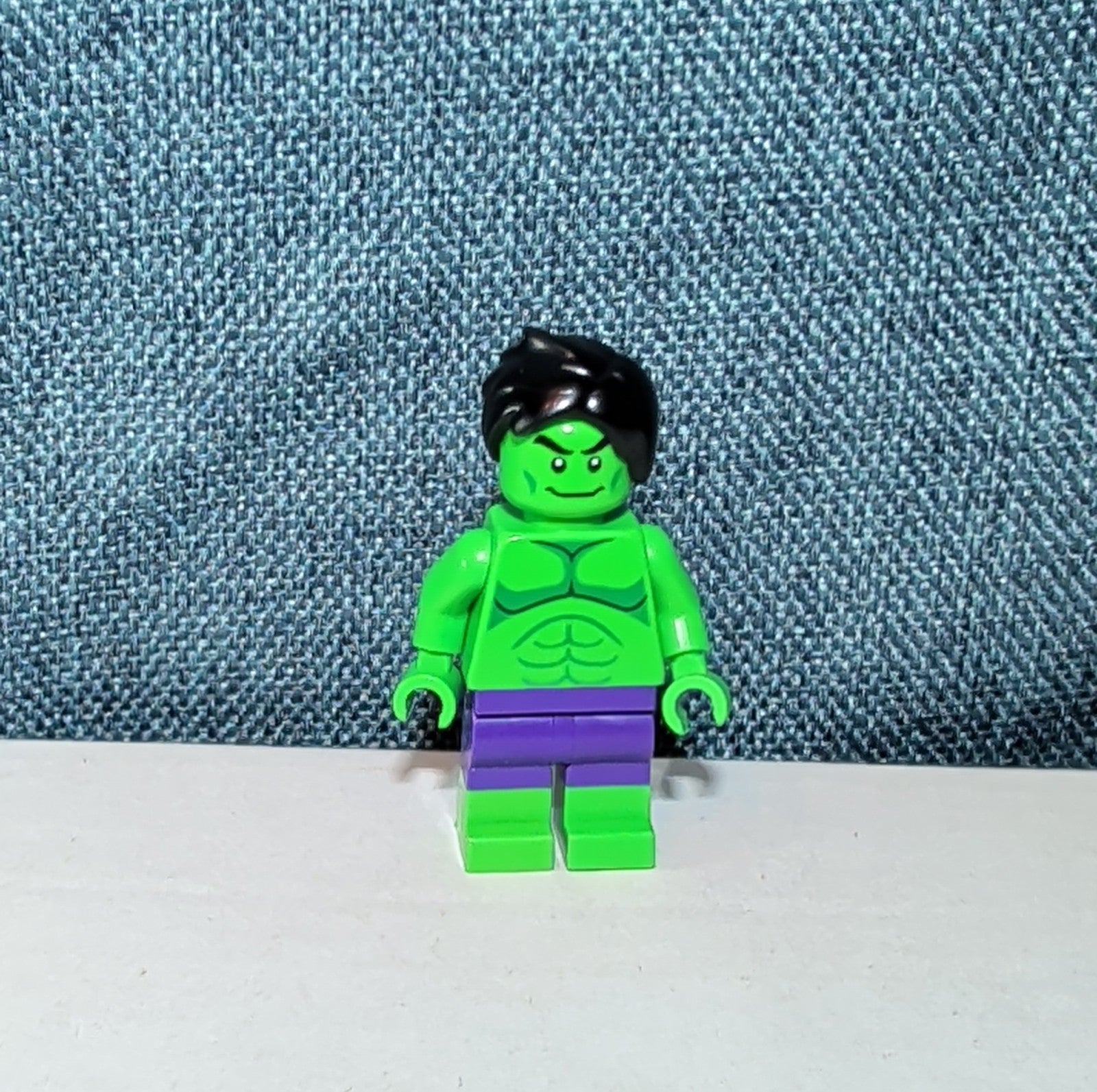 LEGO Hulk Minifigure sh711 Spidey Amazing Friends Marvel Purple Pants Loose
