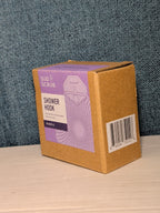NEW Sud Scrub Antimicrobial Shower Hook Purple | Adhesive Rust-Resistant Holder