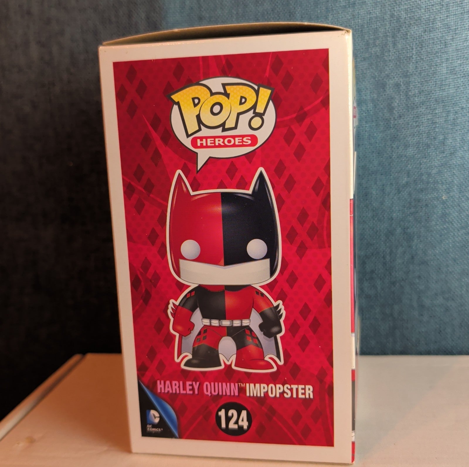 Funko Pop Heroes Harley Quinn Impopster NIB with Protector #124