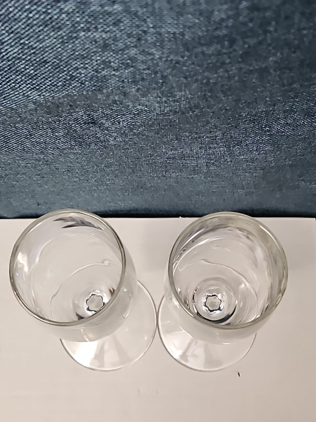 Set of 6 Classic Champagne Flutes | 6oz Trumpet Shape | Elegant Clear Glass Stem