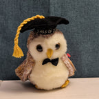 Ty Beanie Baby Smarter Owl Graduation 2002 Retired Mint Plush With Tag