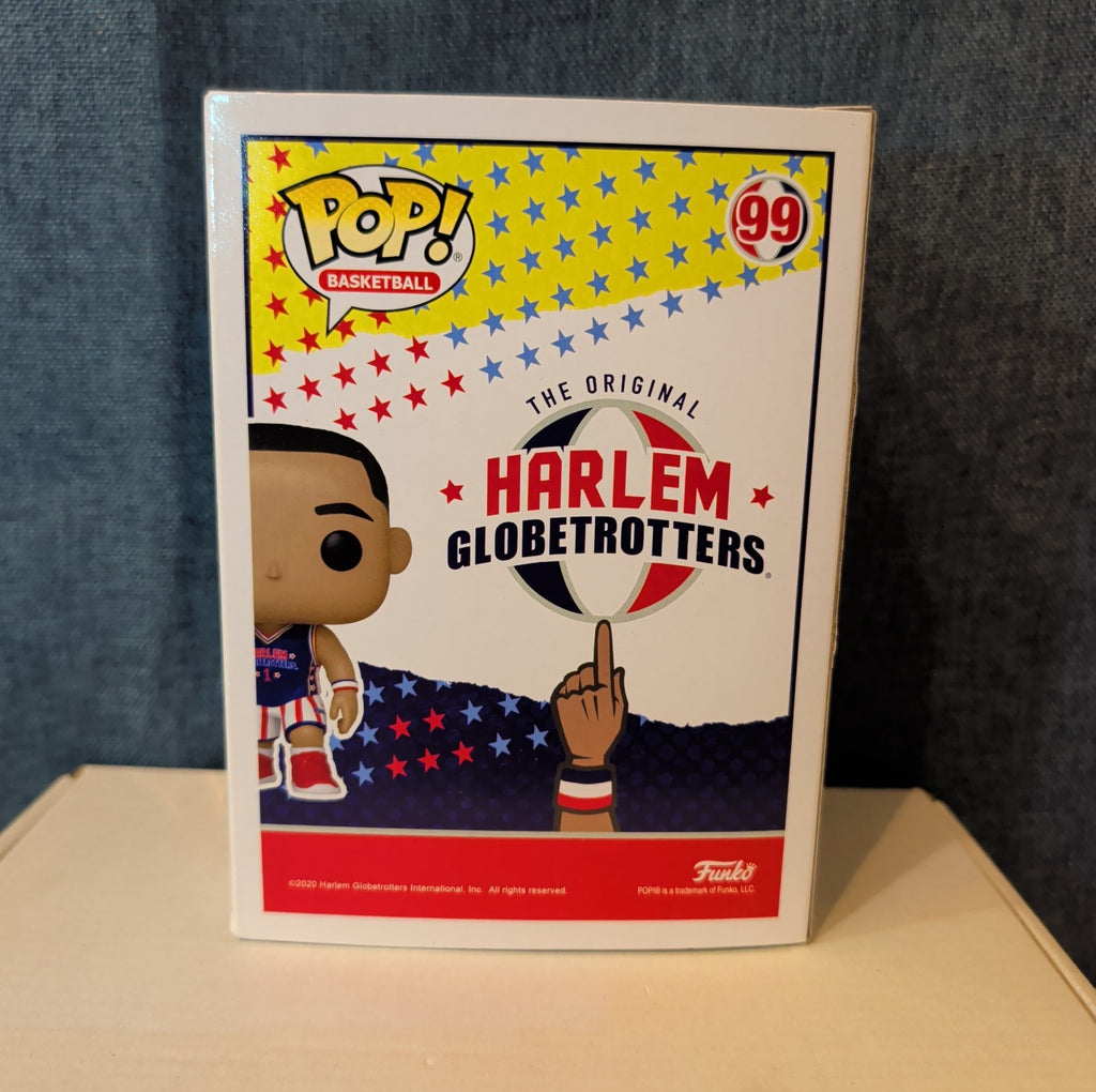 Funko Pop 99 Harlem Globetrotters Basketball Vinyl NIB  with Protector
