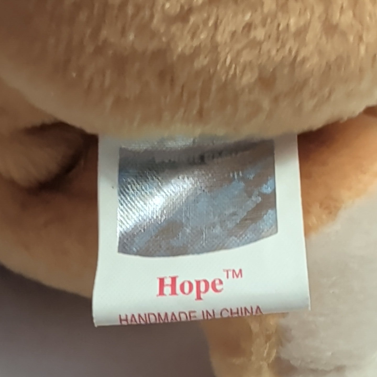 Ty Beanie Baby Hope the Praying Bear 1998 Kneeling Plush Mint Tags Protected