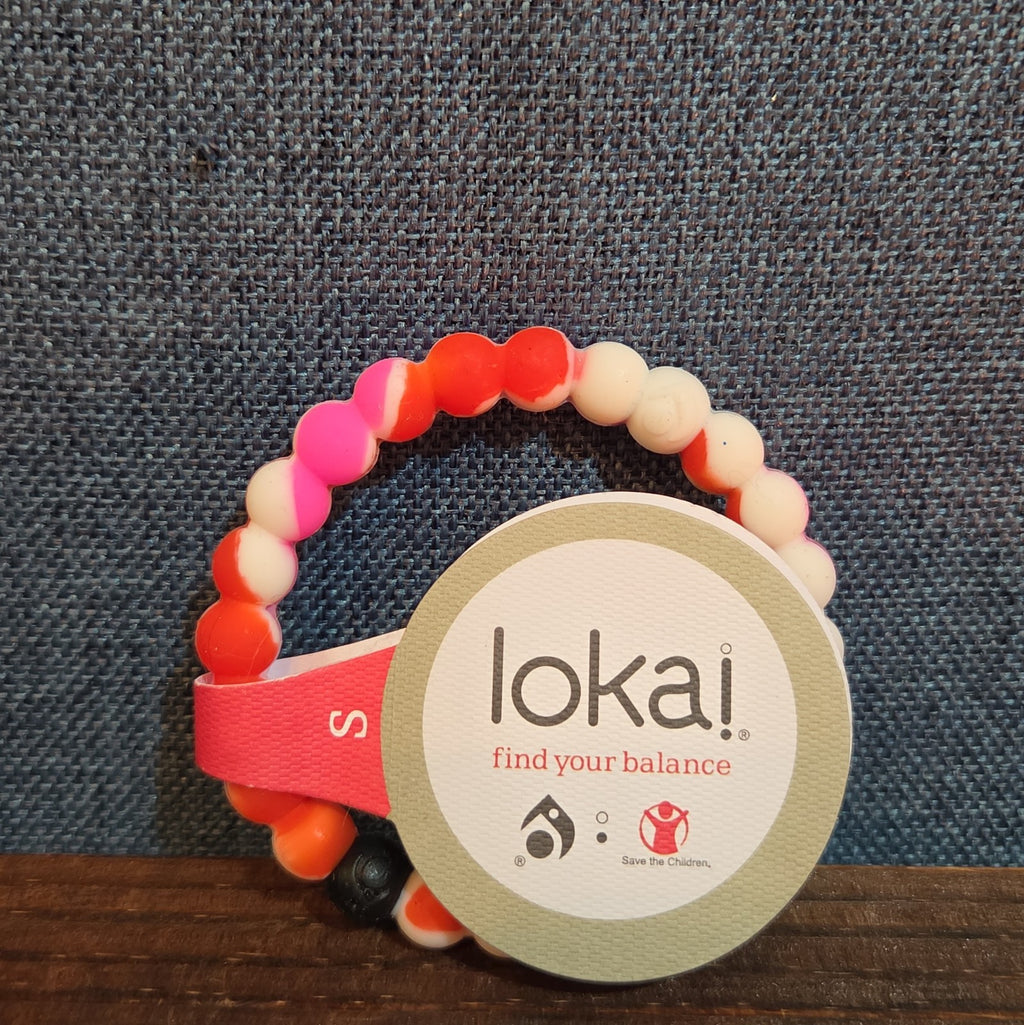 Lokai Breast Cancer Awareness Pink Silicone Bracelet Size S