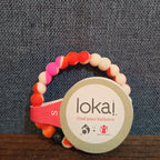 Lokai Breast Cancer Awareness Pink Silicone Bracelet Size S