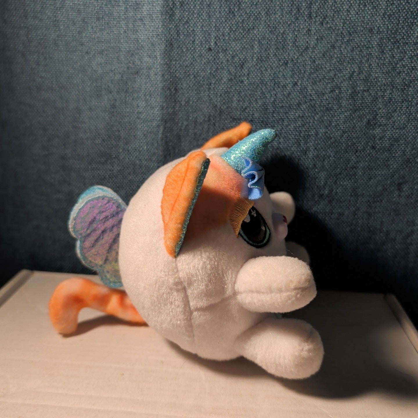 Zuru Rainbocorns Kittycorn Series 2 Exotic Cat 4" Plush Glitter Horn Wings CLEAN