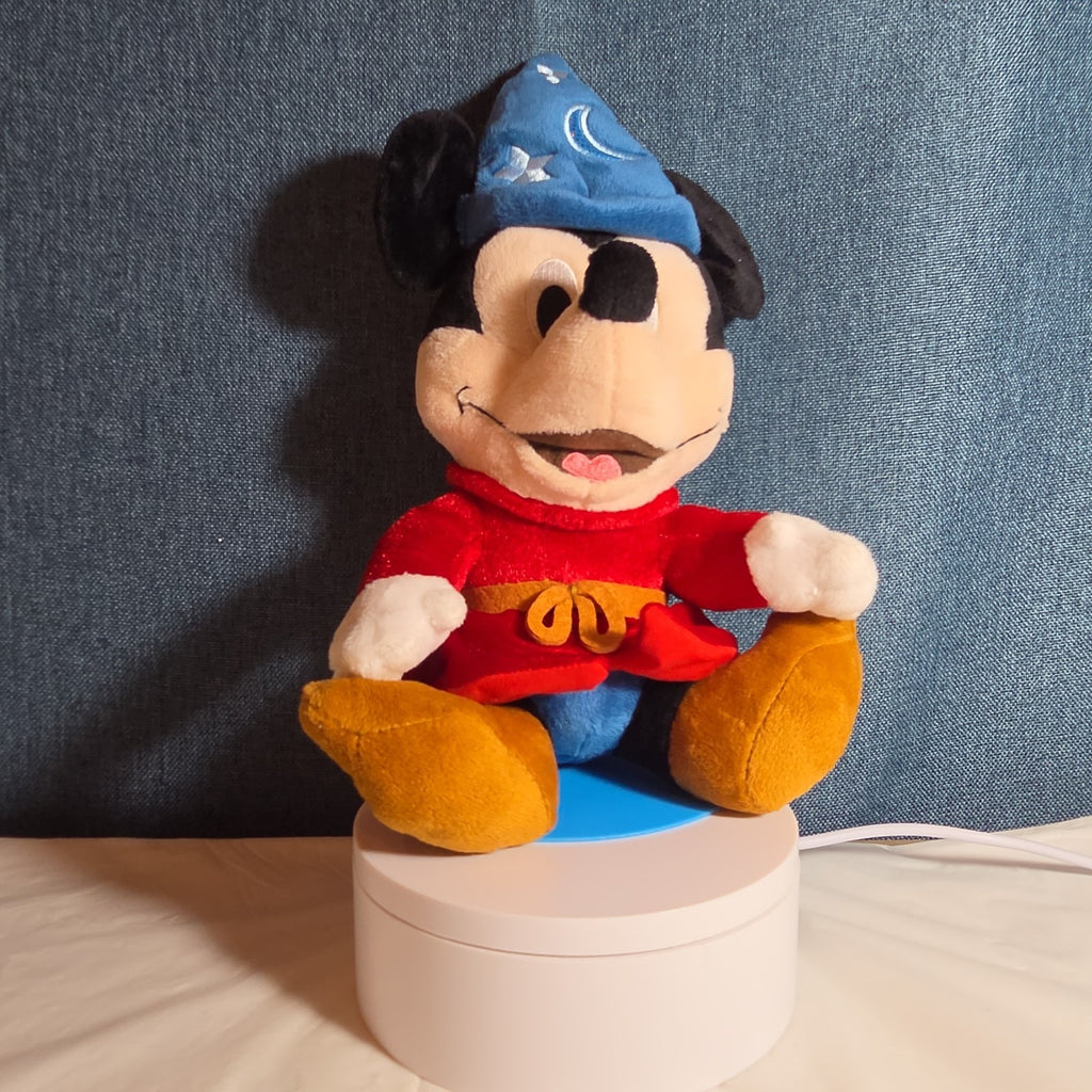Disney Fantasia Sorcerer Mickey Mouse Plush 12" Theme Park