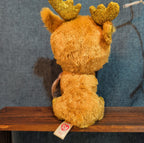 Ty Beanie Boos Glitzy Reindeer 6" Plush Gold Glitter Holiday